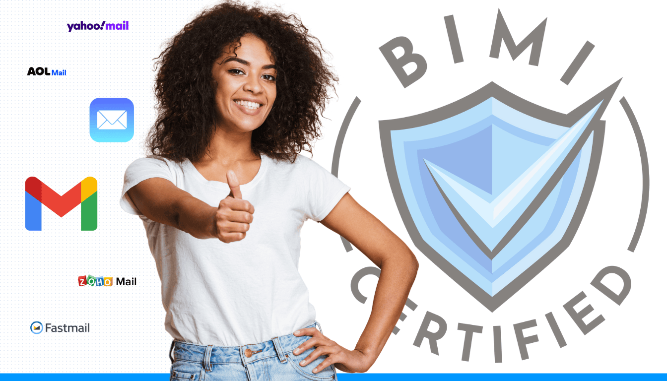 مزودو البريد الإلكتروني الرئيسيون الذين يدعمون مبادرة BIMI