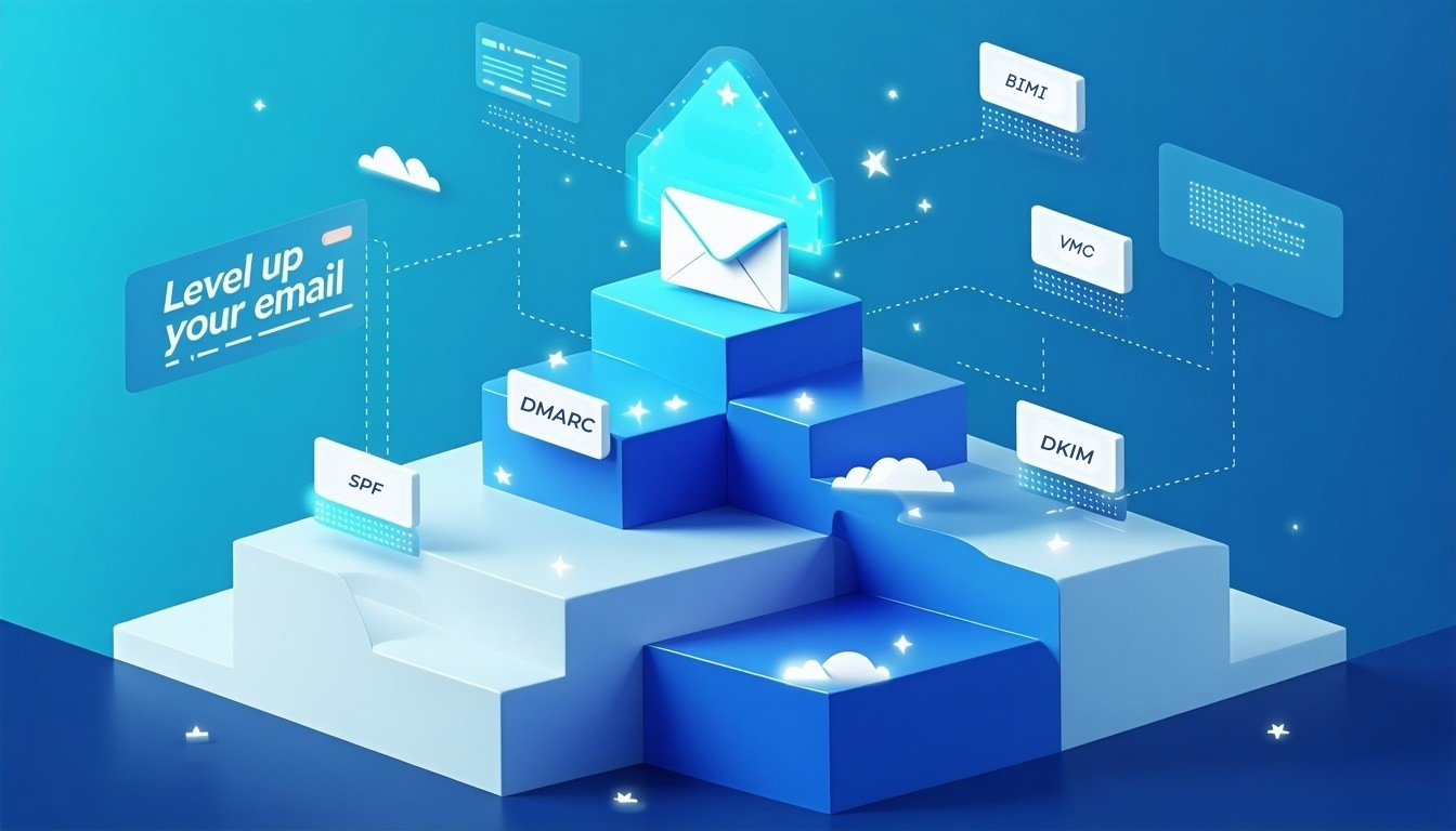 العلاقة SPF SPF DKIM DMARC DMARC VMC BIMI